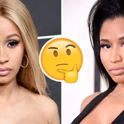 nicki minaj cardi b hot naked nude pics