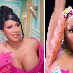 nicki minaj cardi b hot naked nude pics