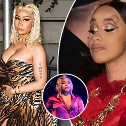 nicki minaj cardi b hot naked nude pics