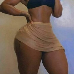 big curved hips standing naked