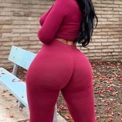 big curved hips standing naked