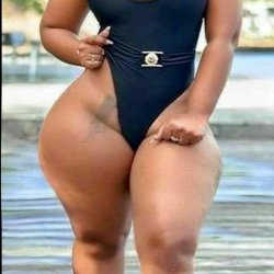 big curved hips standing naked