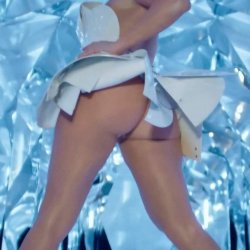 genesis lopez shakes her ass in black panties