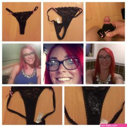 stolen panties cum pics
