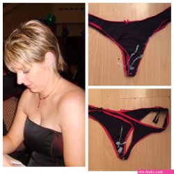 stolen panties cum pics