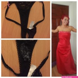 stolen panties cum pics