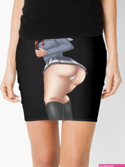huge ass in miniskirts
