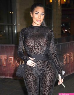 chloe ferry puts on a busty display in newcastle