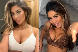 chloe ferry puts on a busty display in newcastle