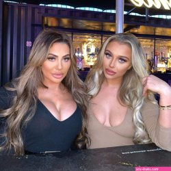 chloe ferry puts on a busty display in newcastle