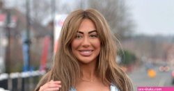 chloe ferry puts on a busty display in newcastle
