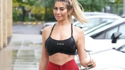 chloe ferry puts on a busty display in newcastle