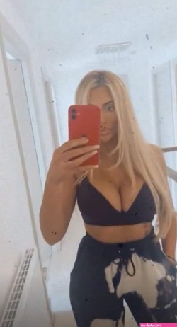chloe ferry puts on a busty display in newcastle