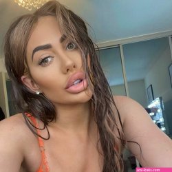 chloe ferry puts on a busty display in newcastle