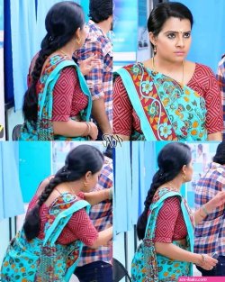 real life aunty saree side boobs twitter
