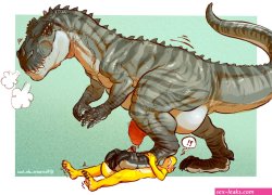 dino footjob