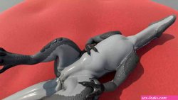 dino footjob