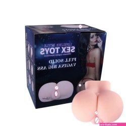 Female Big Butt Masturbator with Sexy Big Pussy Fat Vagina Big Booty Torso Ass Sex Toy for Men
