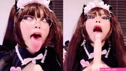 Ambiyah OnlyFans Maid Blowjob