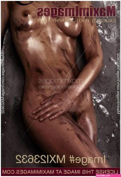 Photo of Beautiful Young Naked Woman With Soiled Body