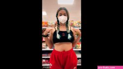 Nip Slip at 1:28 with a lot of Underboob along the way
