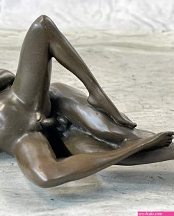 NEW Bronze Sculpture Nude Art Sex StatueFemale Sexual Erotic Quality