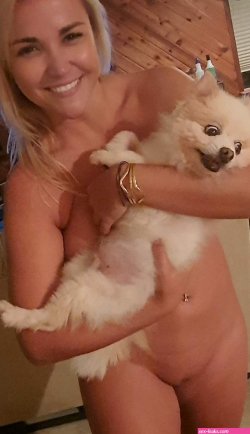 Jenny Scordamaglia has nice dog and pussy Porn Pic