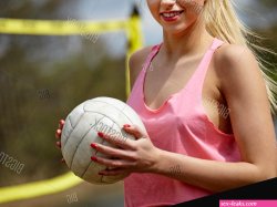 Joyful Sexy Blond Girl Image Photo Free Trial Bigstock