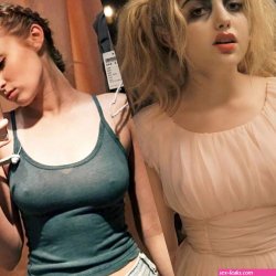 Peyton List Showing Her Nipples For Halloween
