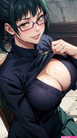 Maki Zenin Jujutsu Kaisen by WaifuInvoker from Patreon