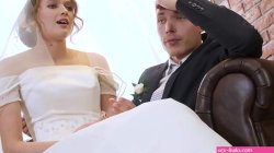 Cock craving bride makes husband cuckold