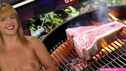 Nude grilling