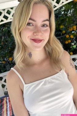 Inked girlfriend Sage Fox displays her yummy holes big ass up close