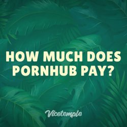 How Much Does Pornhub Pay How To Get Paid