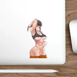 Fire Force Big Sexy Boobs Maki Waterproof Sticker