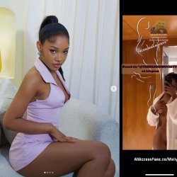 Maliyaofficial Maliya Michael Teasing Her Fans In This Semi-Nude Videos