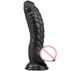 Mainan seks Anal Dildo besar Dildo hewan Dildo mawar dengan cangkir isap Penis besar untuk mainan