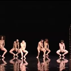 Naked on Stage