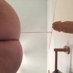 MADURA MILF BBW Consolador anal follar tetas gorditas