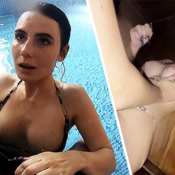 Hot Steamy Sauna Blowjob: Pool Sex Adventure with Party Girls