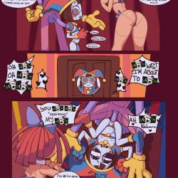 Pomni Porn comic Rule 34 comic Cartoon porn comic