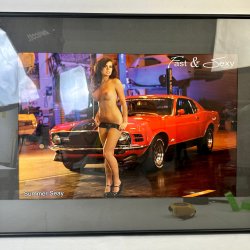 Fast And Sexy Magazine Nude Car Photograph 20665