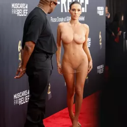 Grammys 2025: Kanye Wests wife Bianca Censori is legit fully naked on red carpet