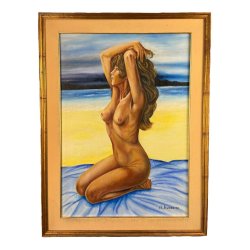 R. ALBANESE Womans nude on the beach