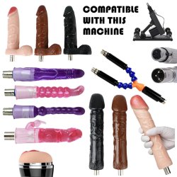 3XLR Sex Fucking Machine Attachments Unisex Sex Toys for Men Couples Women Anal