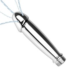 : Sex Doll Male Masturbator Cleaner Aluminum Realistic Dildo Douche Washer for Vaginal Anal Channel Rinsing Tool for Cleaning Adult Sex Toy Adapted to The Shower Connection L : Health Household