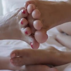 Eva lovia Hot Lesbian Foot Fetish