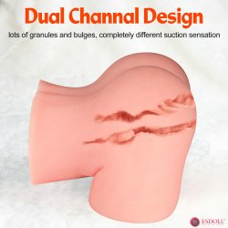 Vibrating Butt Pussy Ass Masturbator 10 Vibration and Moan