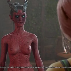 mindflayer and nymph caught by half-illithid tiefling gets rewarded with pure ecstacy