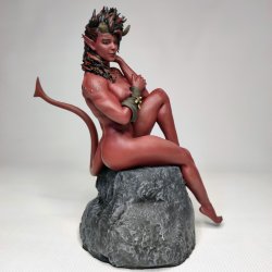 Karlach figure PAINTED